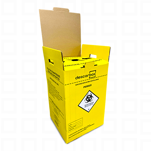 Coletor Descarbox - Infectante (90 litros)